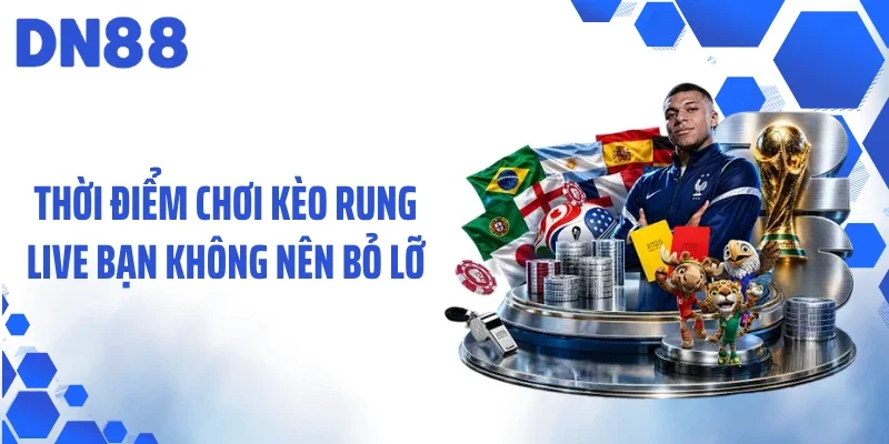 Thời điểm chơi kèo rung live bạn không nên bỏ lỡ
